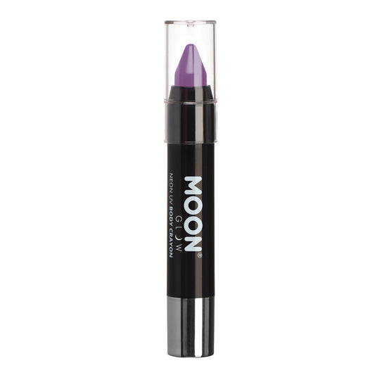 Moon Glow Neon UV Body Crayon - Pastel Lilac